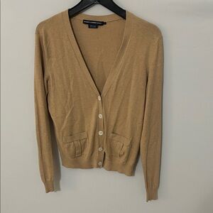 Ralph Lauren Blue Label Tan Cardigan